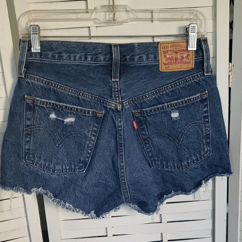 Distressed Denim Women Shorts